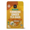 FGO Organic Turmeric Ginger Tea - Eco-Conscious Tea Bags -
