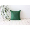 DDintex Natural Forest Cushion Cover, Lithuanian Linen, 23.6 x 23.6