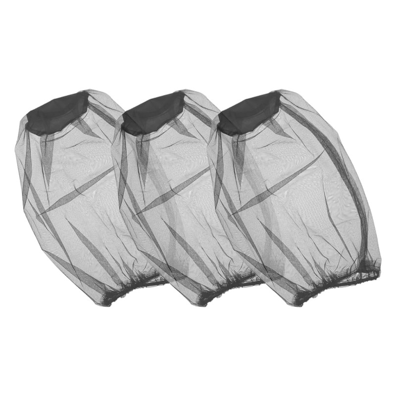 Sosoport 4sets Mesh Net Headwear for Outdoor Portable Bug Netting
