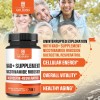 Nad Nicotinamida Resveratrol Curcuma Vegano Quercetina H90
