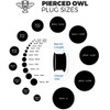 Pierced Owl Ultra Thin Silicone Double Flared Flesh Tone Tunnel