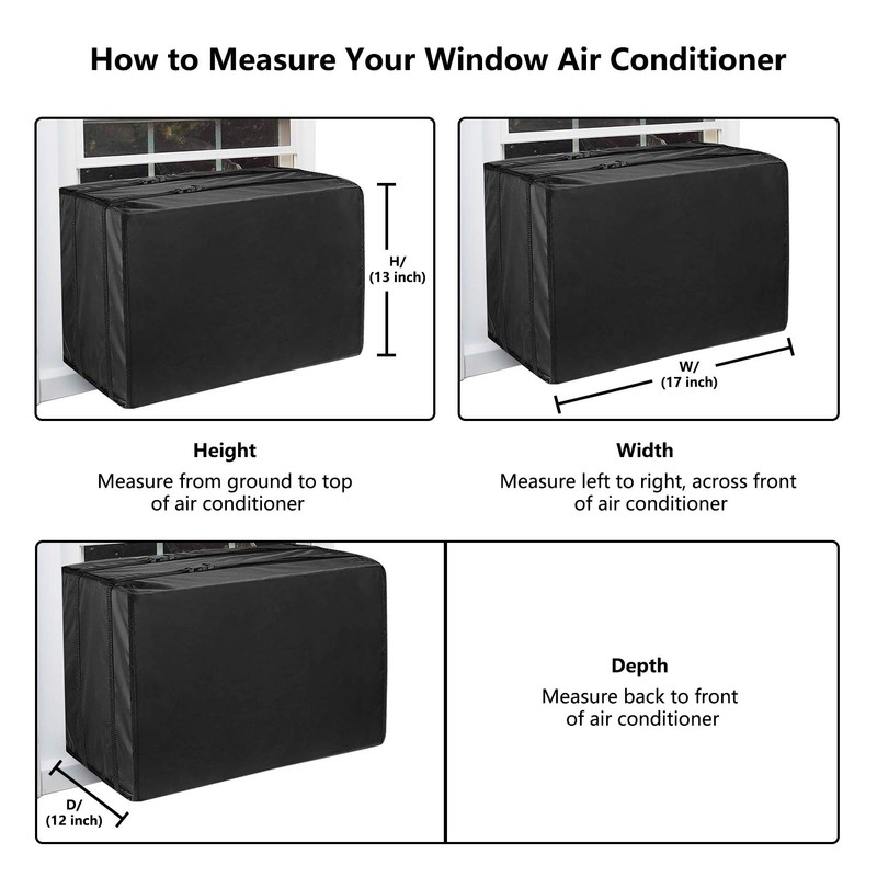Aozzy Air Conditioner Covers for Window Units Ac Cover for