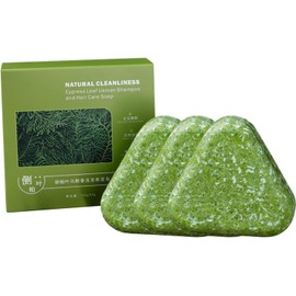 Champú sólido triangular Naturaleza – 120 g, suaviza y fortalece