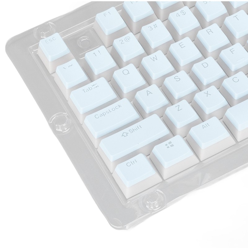 PBT Keycaps High Low Layout Double Layer 2 Color 108