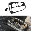 Korlot Carbon Fiber Center Console Gear Shift Head Cupholder Panel
