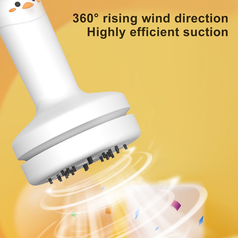 Portable Desktop Vacuum Cleaner Chick Shape Rechargeable Lovely Powerful Filtration
