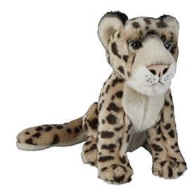 Ravensden Soft Toy Snow Leopard Sitting 28cm