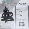 LukiYuChen 754-04195A Snow Throwers Auger Drive Belt for M-T-D Snow