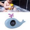 Baby Bath Thermometer Digital Cartoon Cute Whale Thermometer Multi Functional