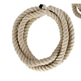 Decor SG - (2) Nautical Cotton Rope 6.8 ft x 2.1 M Decorating Beach House Seascape Seashells Ocean Peace and Tranquility