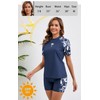Halcurt - Traje de baño de dos piezas para mujer