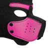 QUYUWOWO Neoprene Puppy Face Muzzle Dog Removable Full Head Hood