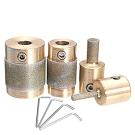 EsportsMJJ 4pcs Grinding Bits Set MCB18 MCB14 MCB1 MCB34 Grinder Head for Grinding Machine
