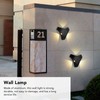 LED Wall Light 3W 3LED Three Sided Luminous Design Waterproof