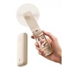 Aecooly Slim Portable Fan with Mirror, Thin Handheld Fan, USB