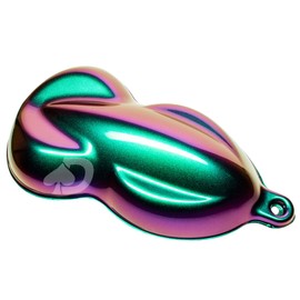 Chameleon Spray Paint Kit | Includes Sealer, Aerosol Color Shift Spray Paint, and Gloss Clear for Cars, Bikes, Wheels. Strongest Automotive Grade Shifting Effect. (Green, Blue, Purple, Gold - VEGA BLACK KIT)