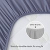 Travel Cot Sheets 95x65cm Fitted, 2 Pack Ultra Soft &