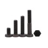 BOZONLI Hexagon Bolts Carbon Steel Fully Threaded Screws Black M10