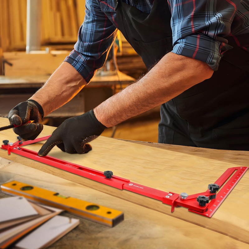 Stair Tread Template Tool, Stair Tread Gauge Measuring Tool Jig
