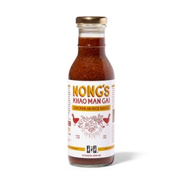 Nong's Khao Man Gai Sauce - Original - Ginger Garlic Chili Sauce, Chicken and Rice, Portland Oregon - 12 oz (Pack of 2)