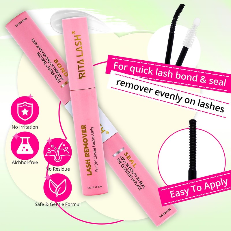 Lash Clusters Kit DIY Lash Extension Kit 3D Effect Cluster