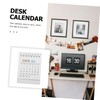 Kisangel 1 2024 Mini Desk Calendar Students Desk Calendar Mini