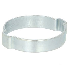 Oetiker Double Ear Clamps - 1/2" (13mm) Size, Zinc-Plated Steel Hose Clamp - Pack of 100
