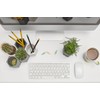 Hexagonal Bamboo Fibre Desk Pots | Pen Cup Tidy |