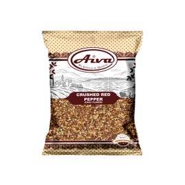 AIVA Crushed Red Pepper | Chili Flakes | No Color added, | Vegan | NON-GMO (3.5 Ounce)