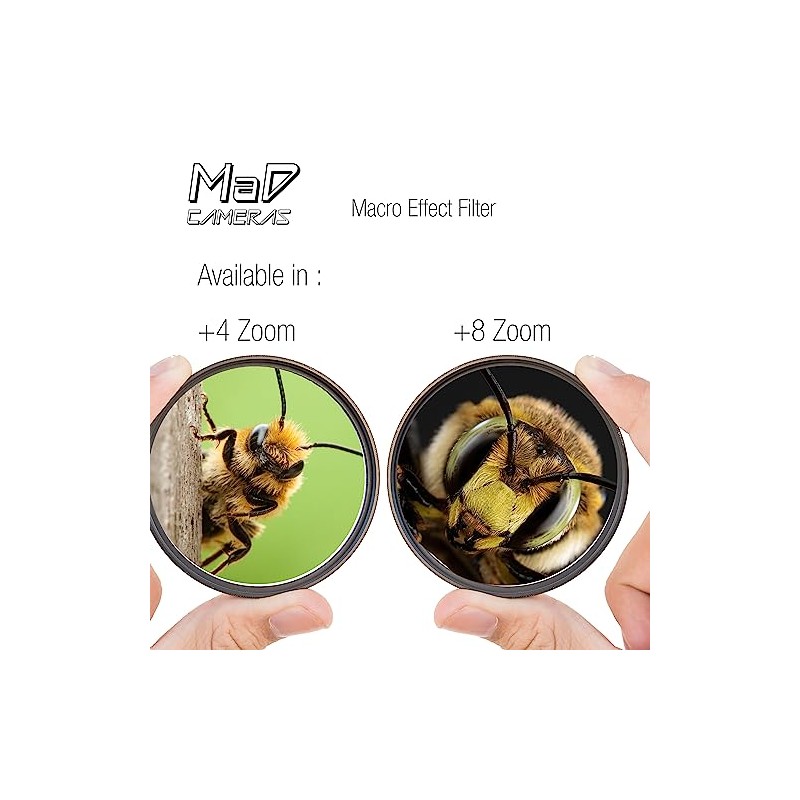 MaD Cameras Macro Effect Zoom Camera Lens Filter - Add's