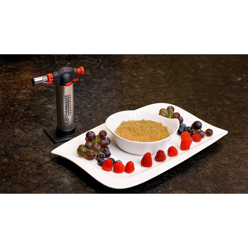 Rothenberger Industrial - Crème Brûlée Gourmetbrennerset - inkl. Nachfüllkartusche -
