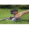 Gardena Square Sprinkler ZoomMaxx Action: Variable sprinkler for a wide