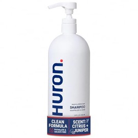 Huron Champú diario Fresh Scent para hombre, mantiene el cabello lleno y fuerte, champú nutritivo para cabello de hombres con aceite de argán y vitami