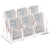 SANRUI Acrylic Business Card Stand Business Card Holder Card Case