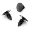 VVO Fasteners Black Plastic Clips.Front Wheel Housing Shell and Mudguard.Compatible