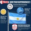 Anley Rip-Proof Double Sided 3-Ply Argentina Flag 3x5 Ft -