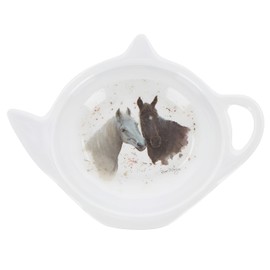 Bree Merryn Teabag Tidy - Horses Watercolour Design - Melamine Kitchen Tidy