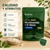 NAD+ Nicotinamida Ribosa y Resveratrol, 80 Cápsulas