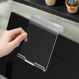 Treadmill Book Holder - Acrylic Exercise Bike Book Reading Mount | Multi-Functional Gym Workouts Tablet Bracket for Friends Daughter Family Men Teens Son