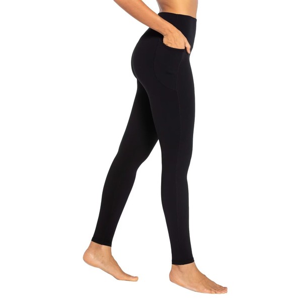 Sunzel No Front Seam Workout Leggings for Women with Pockets,