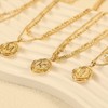 Ascona G Initial Layered Necklaces for Women, Dainty Simple Trendy