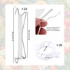 MEISHANG Tomato Hooks with Cord, Pack of 20 Tomato Hooks