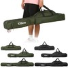 3 Layers Fishing Pole Bag Portable Folding Rod Carry Case