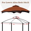 SCOCANOPY Replacement Top for Lowe's Allen Roth 10X12 Gazebo Model