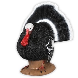 Delta McKenzie Strutter Turkey Archery Target - Lifelike 3D Self-Healing Foam Design, Durable Bow & Crossbow Practice Target for Field Points & Broadheads, Realistic Strutting Turkey for Bowhunting