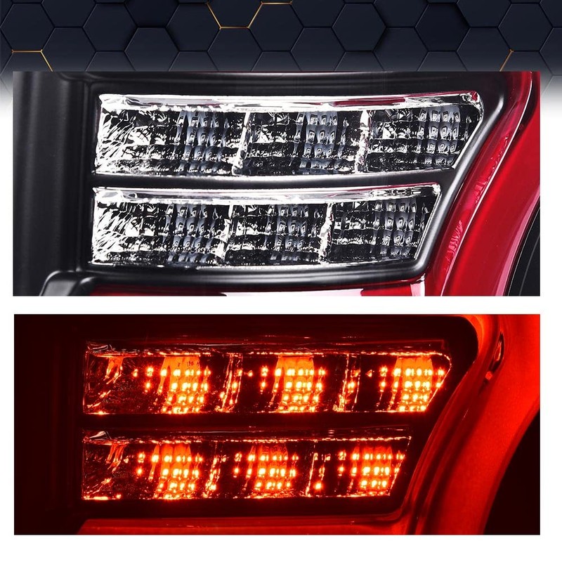 PIT66 LED Tail Light Rear Light Lamp Assembly Compatible With
