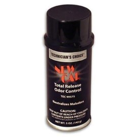 Technicians Choice TEC99575 New Car Aerosol Bomb Total Release Odor Control (Case, 12 Cans)