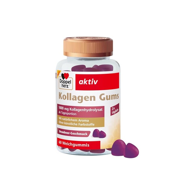 Doppelherz Collagen Gums - 1000 mg Collagen Hydrolyzate as Daily