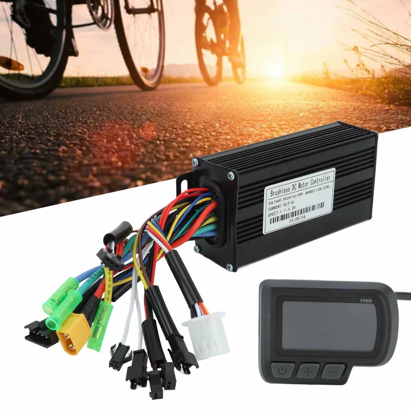 Electric Bike Controller Kit with LCD Display 24V 36V 48V