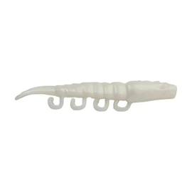 Berkley Gulp!® Saltwater Turbo Shrimp; Soft Bait Fishing Lure for Saltwater Predators; Realistic Shrimp Imitation with Vibrating Legs & Scent Dispersion; Fast or Slow Retrieval, 5cm, Pearl White